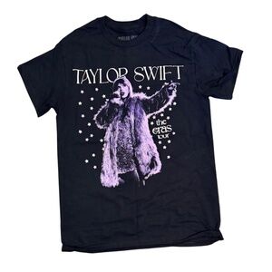 Taylor Swift Eras Tour Black T-shirt